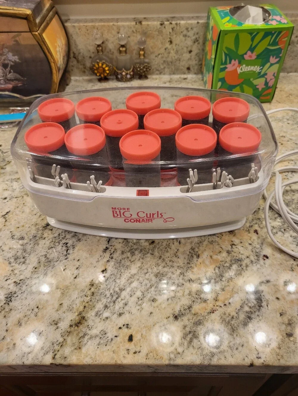 More Big Curls Conair Velvet Hot Rollers 1.5